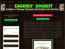 Tablet Screenshot of eagerlysought.com